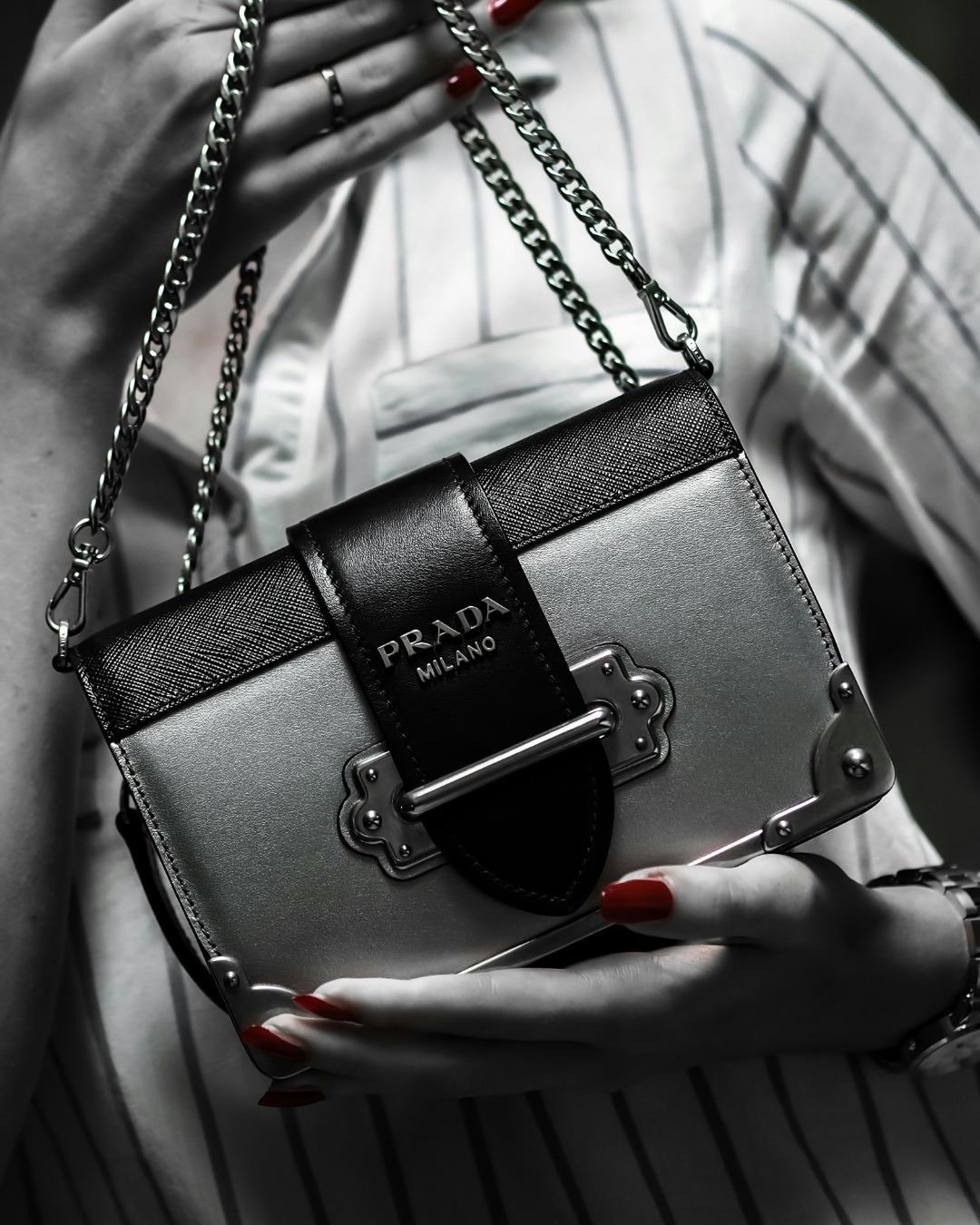 Sac Prada luxe Sellier Vintage