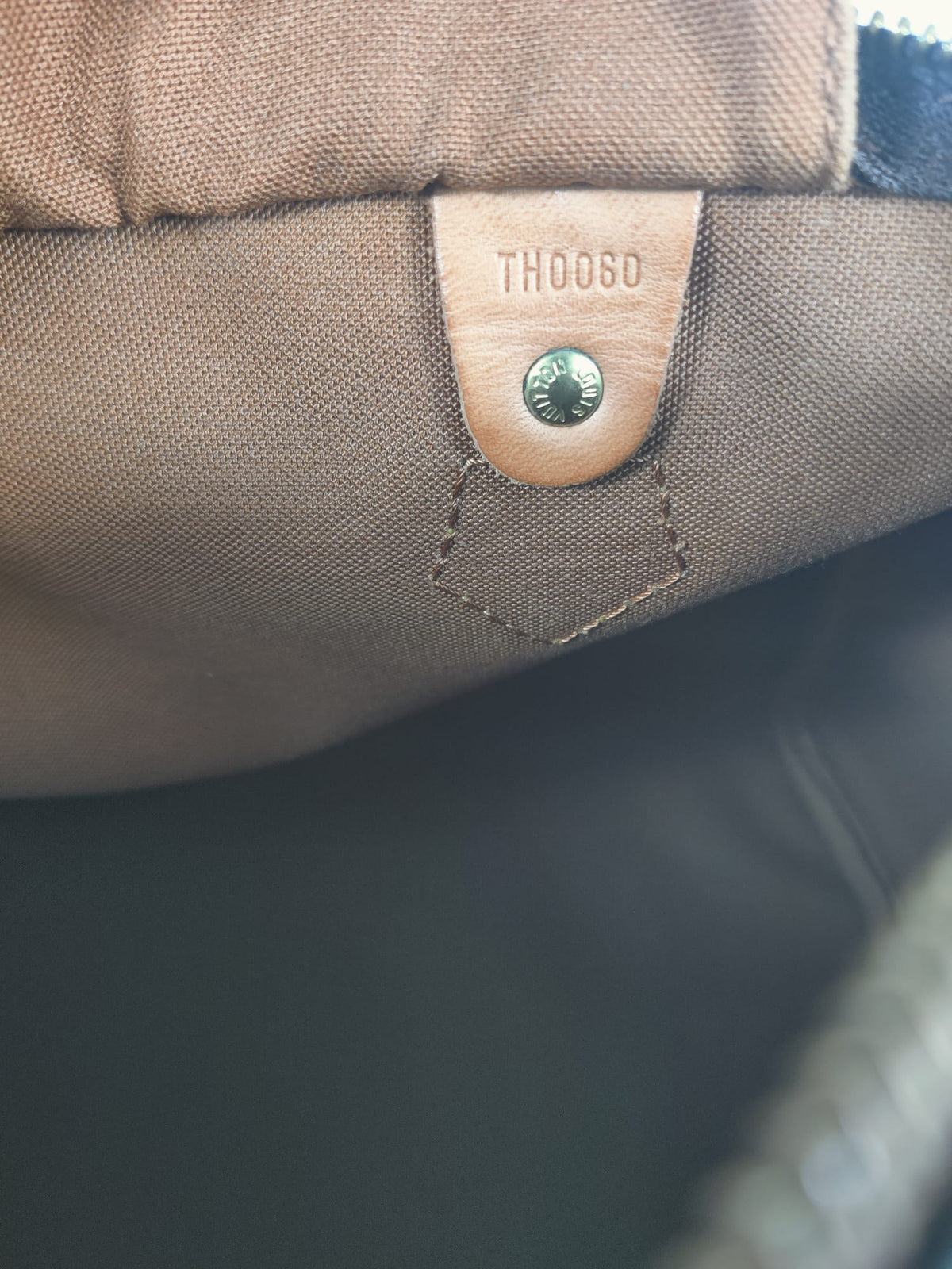 Louis Vuitton Speedy 30 Sellier Vintage