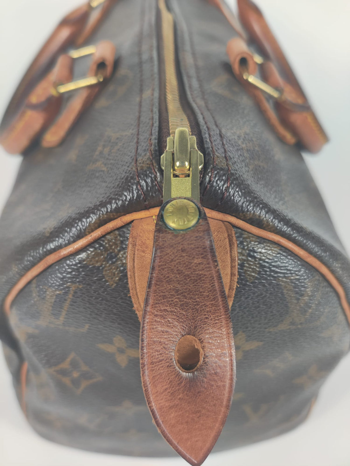 Louis Vuitton Speedy 30 Sellier Vintage
