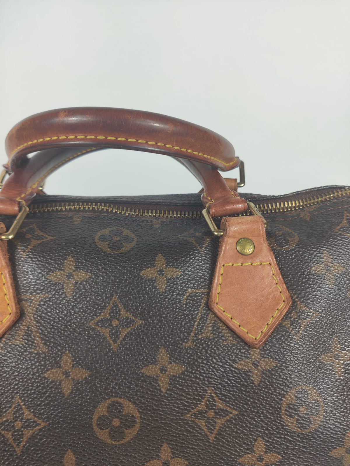 Louis Vuitton Speedy 30 Sellier Vintage
