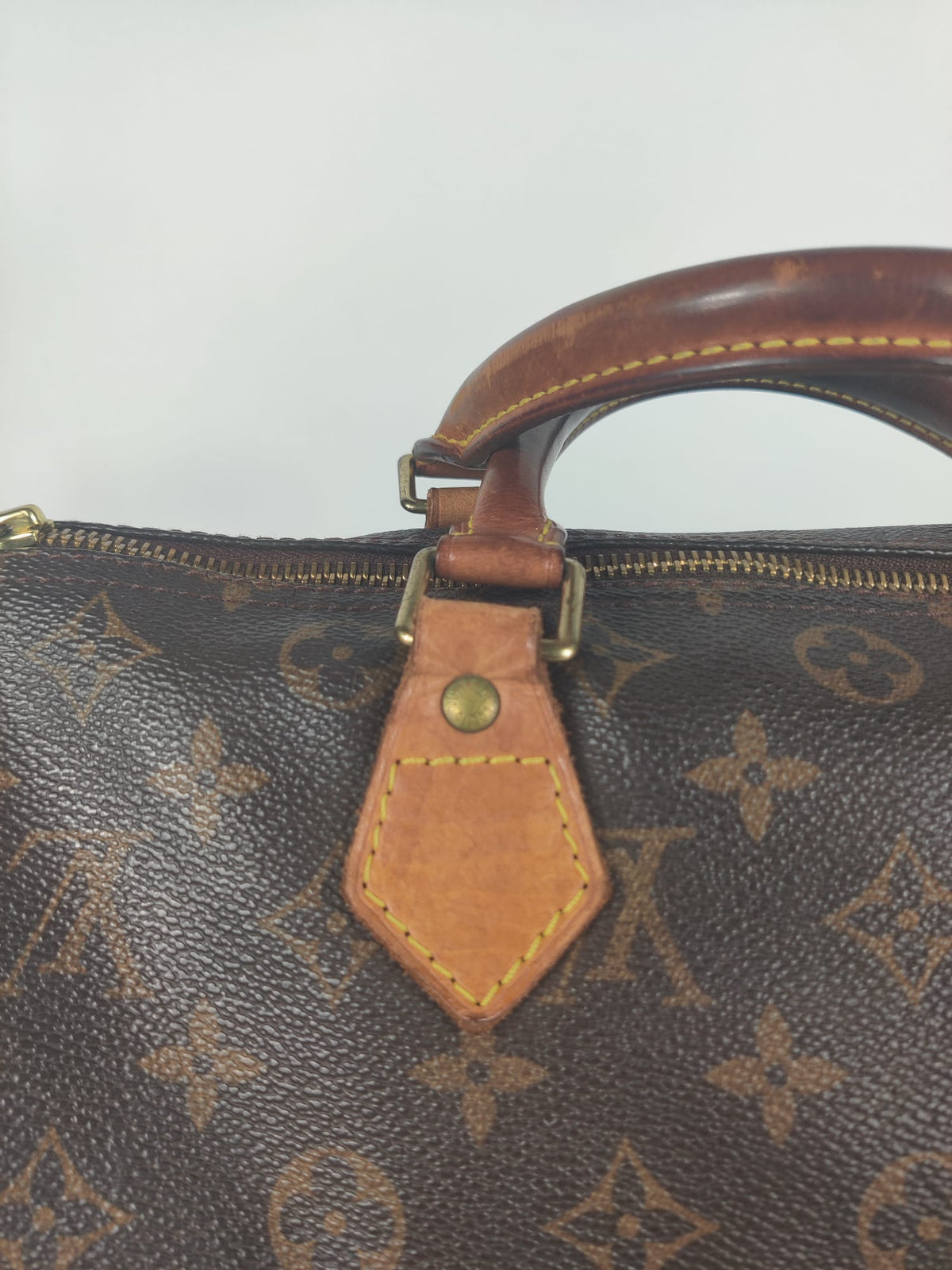 Louis Vuitton Speedy 30 Sellier Vintage