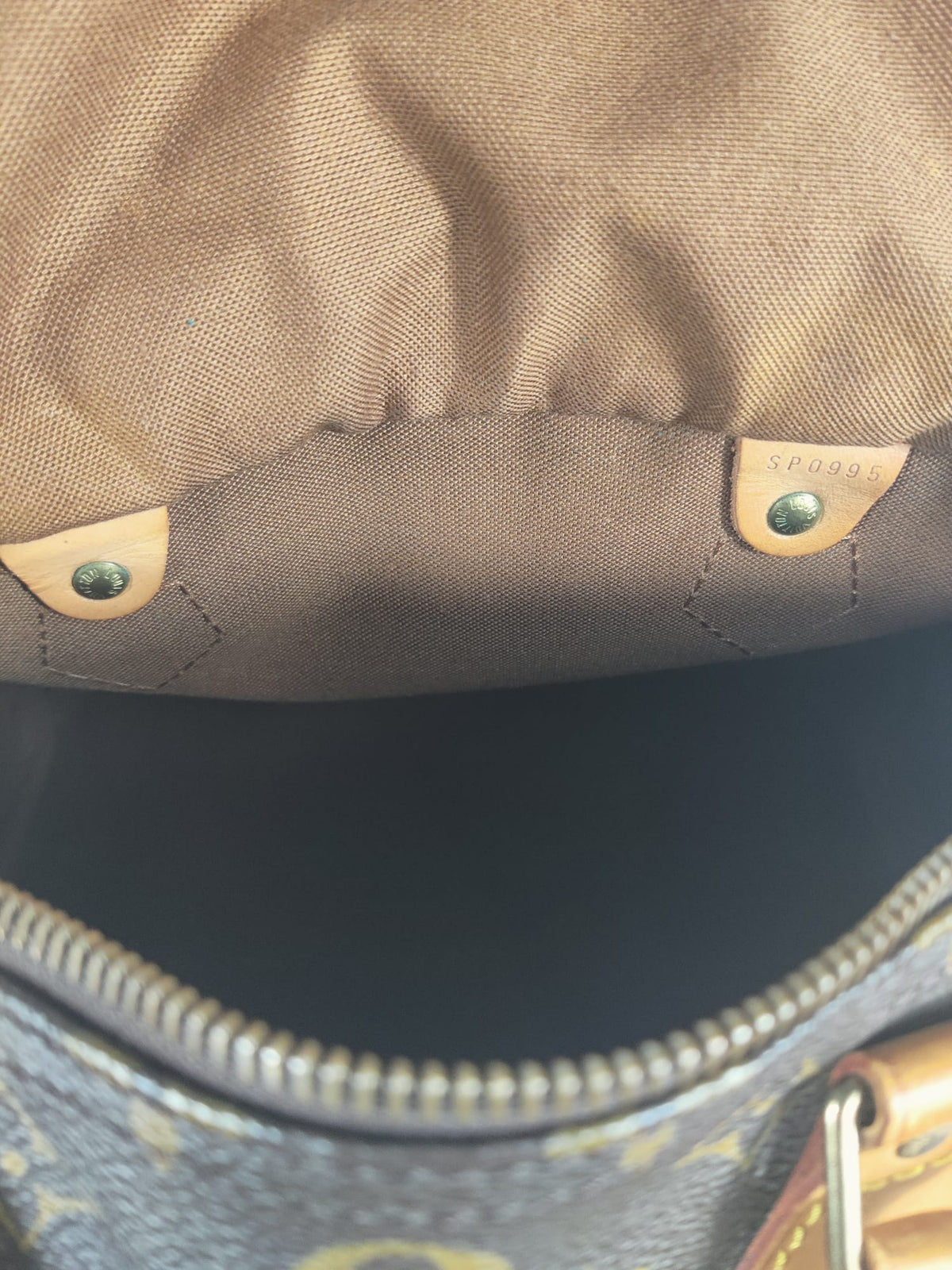 Louis Vuitton Speedy 30 Sellier Vintage