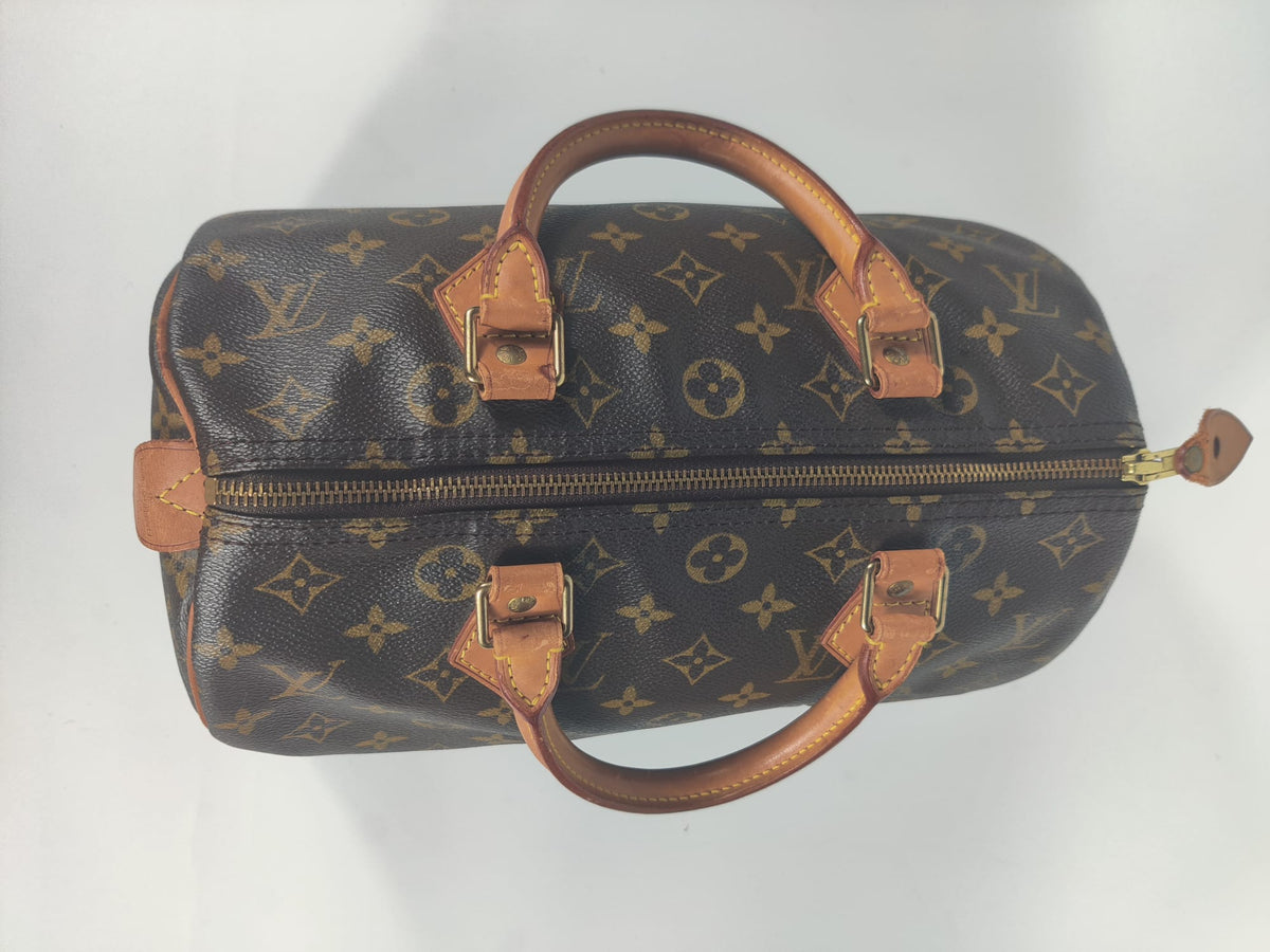 Louis Vuitton Speedy 30 Sellier Vintage