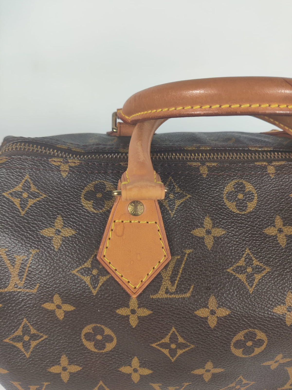 Louis Vuitton Speedy 30 Sellier Vintage