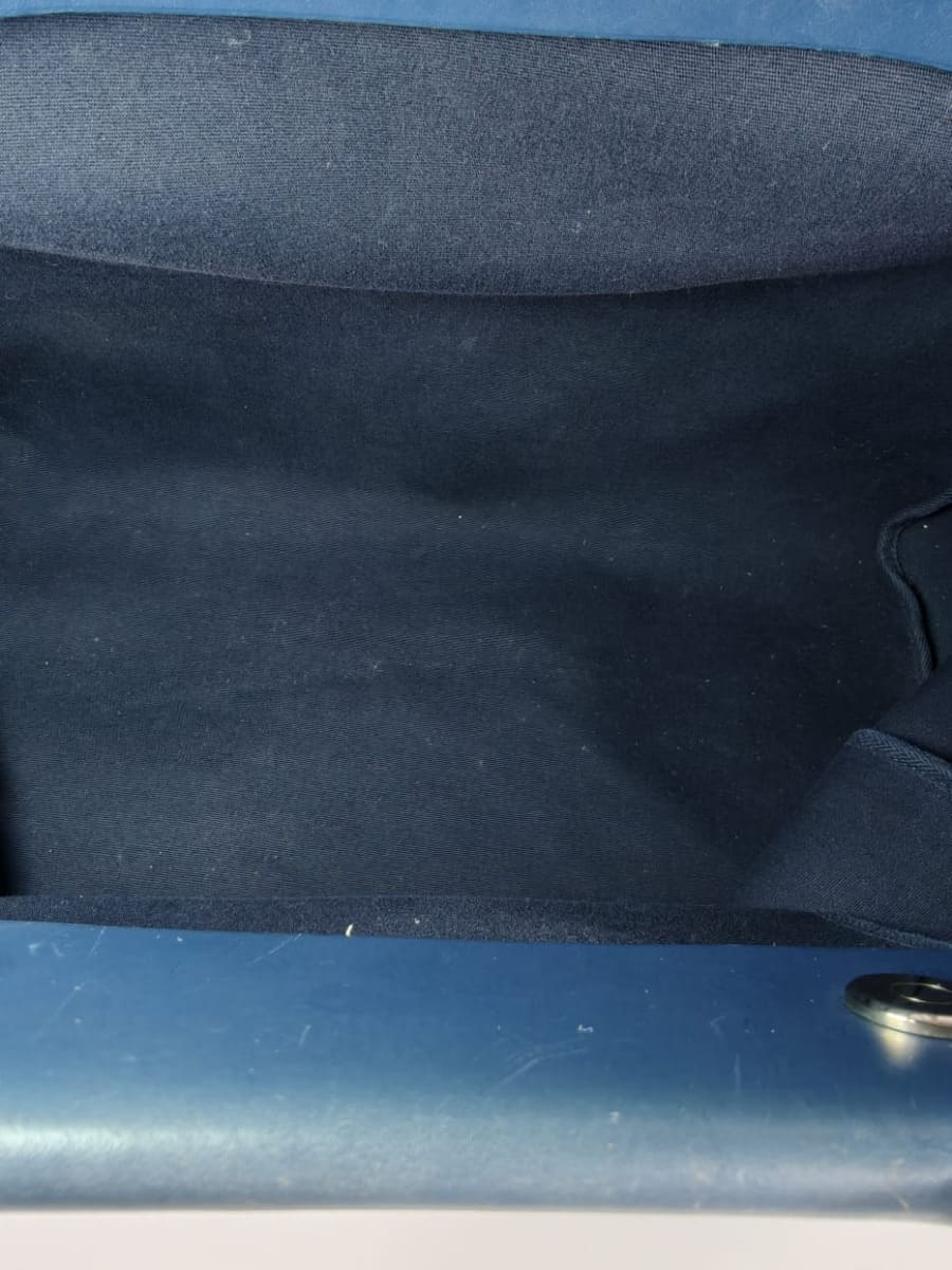 Hermès Herbag Toile & Cuir Bleu Nuit Sellier Vintage