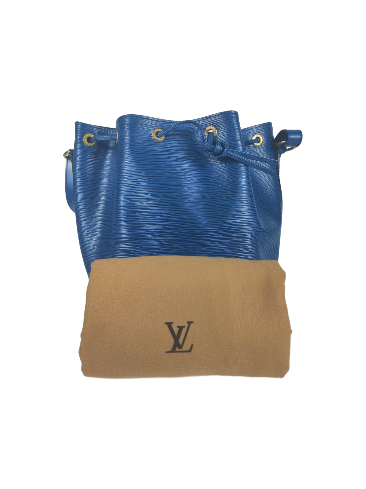 Vintage Louis Vuitton Petit Noé in blue Épi leather (1994) – Sellier Vintage