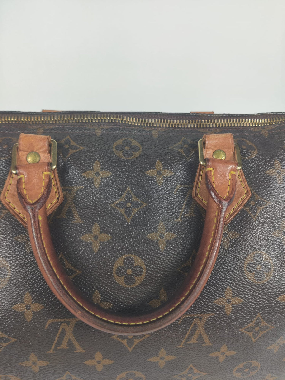 Louis Vuitton Speedy 30 Sellier Vintage
