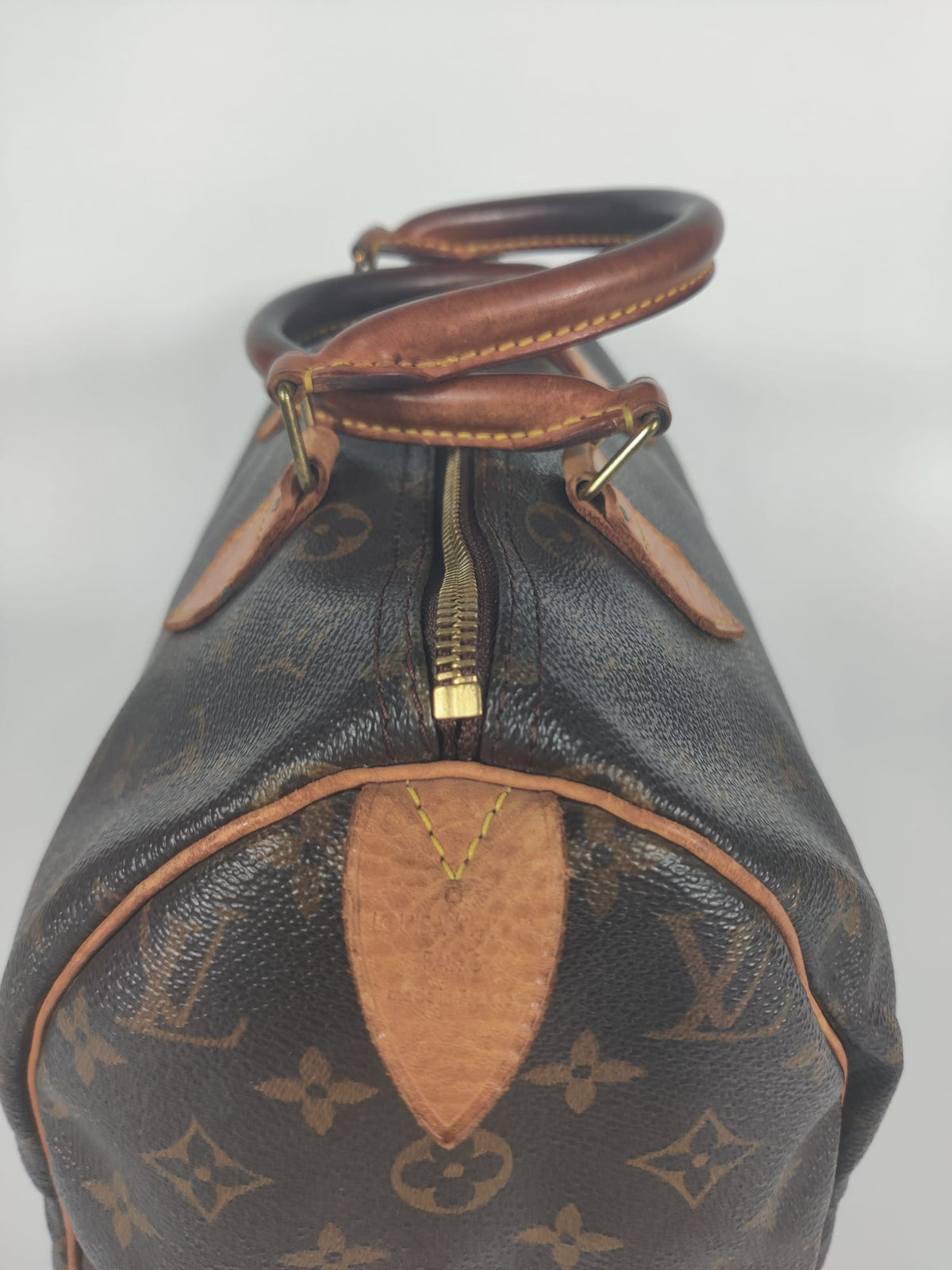 Louis Vuitton Speedy 30 Sellier Vintage