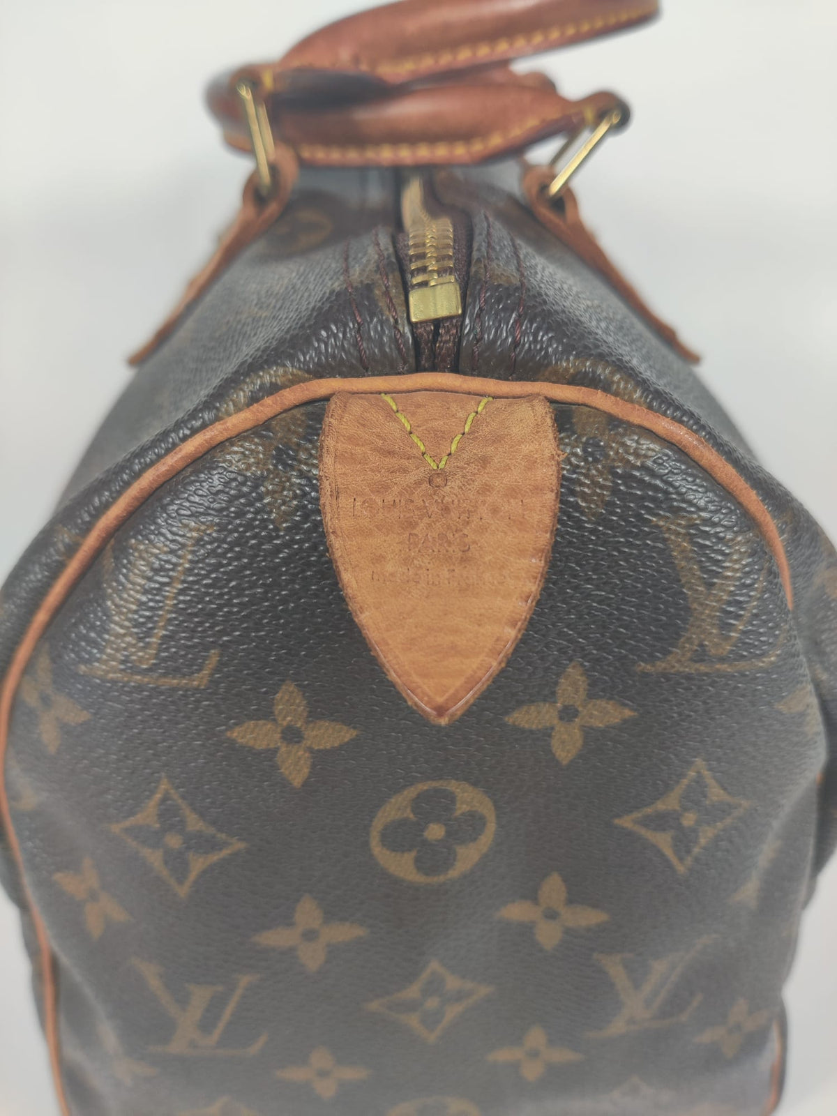 Louis Vuitton Speedy 30 Sellier Vintage