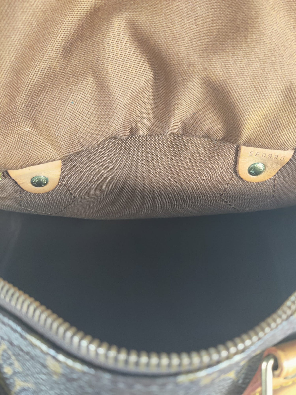 Louis Vuitton Speedy 30 Sellier Vintage