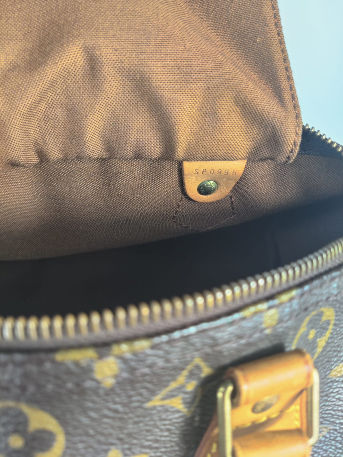 Louis Vuitton Speedy 30 Sellier Vintage