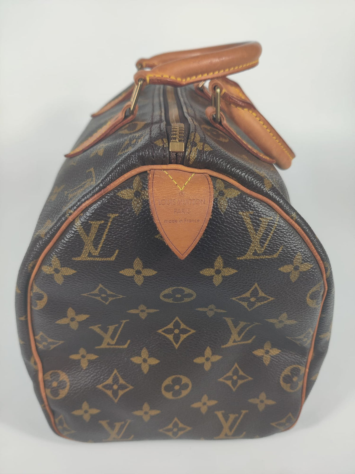 Louis Vuitton Speedy 30 Sellier Vintage