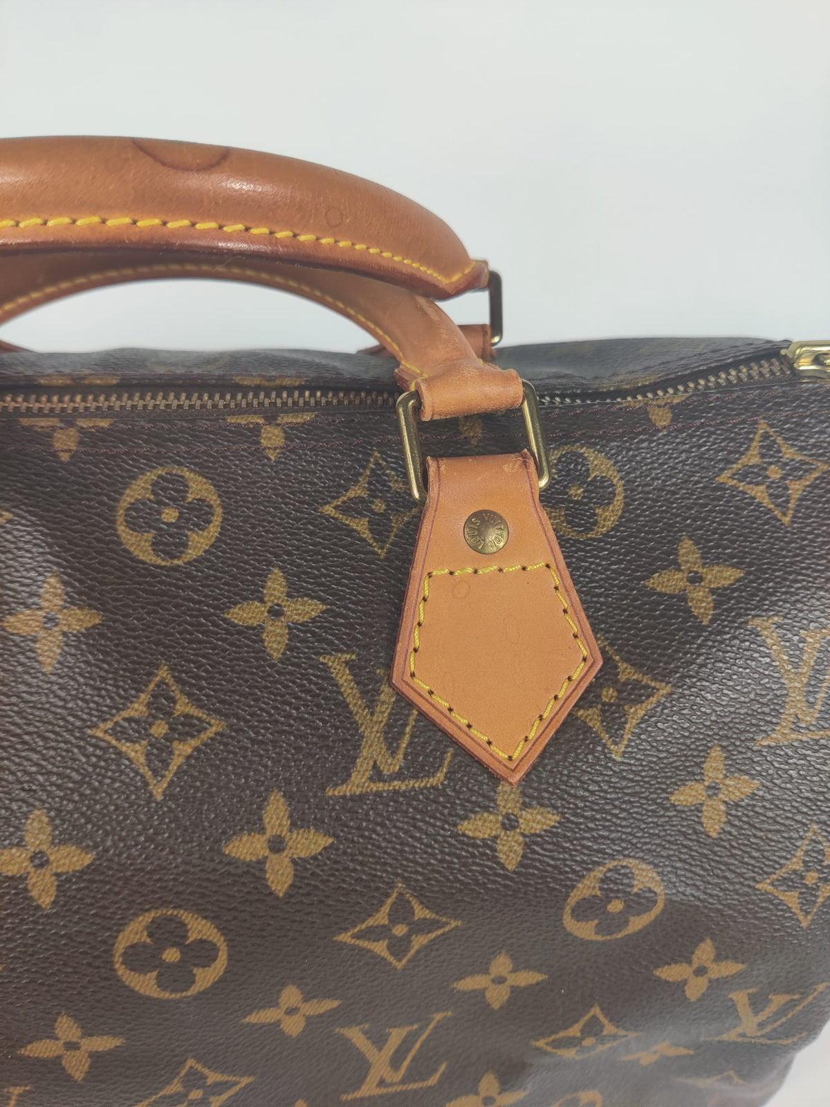 Louis Vuitton Speedy 30 Sellier Vintage