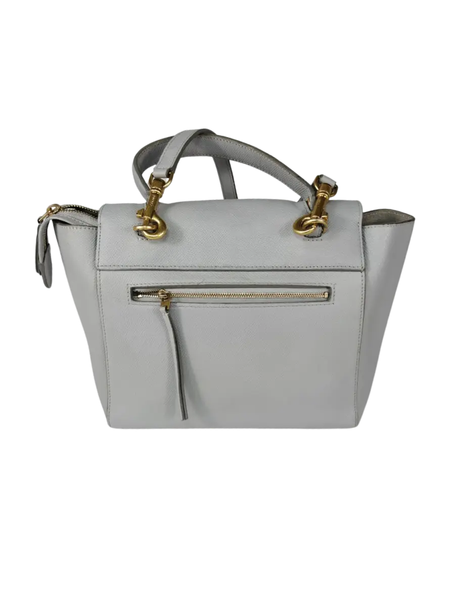 Céline Belt Bag Cuir Gris Clair Sellier Vintage