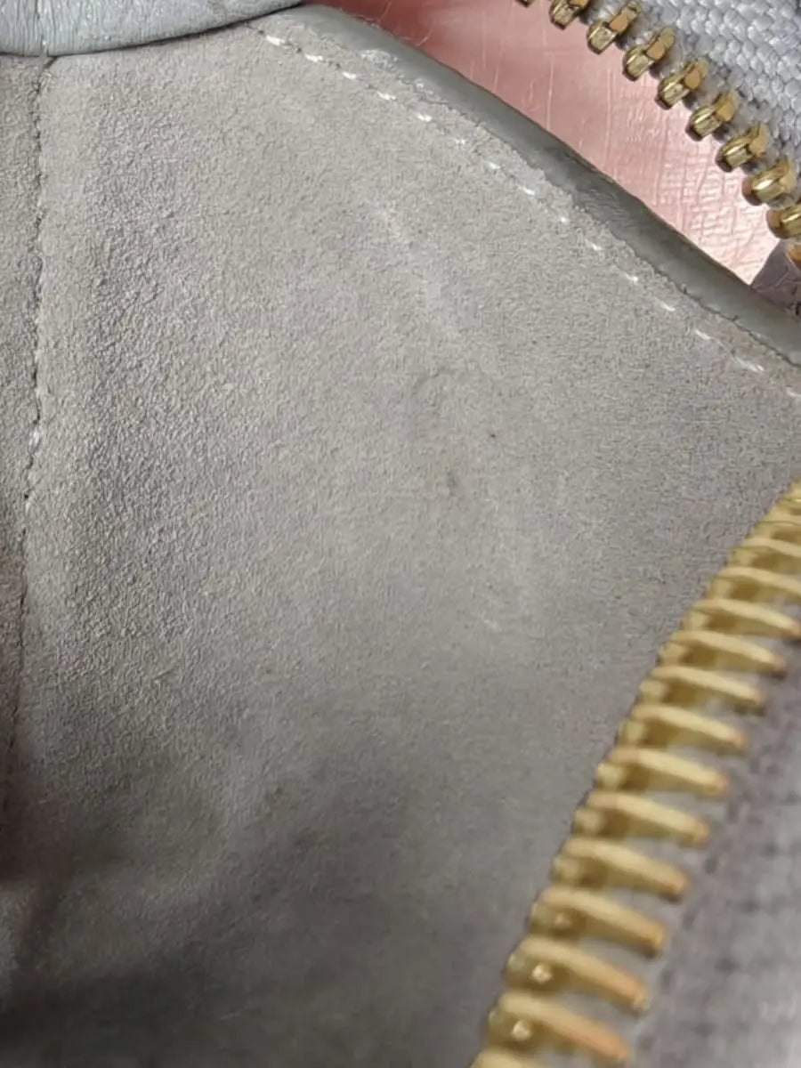 Céline Belt Bag Cuir Gris Clair Sellier Vintage