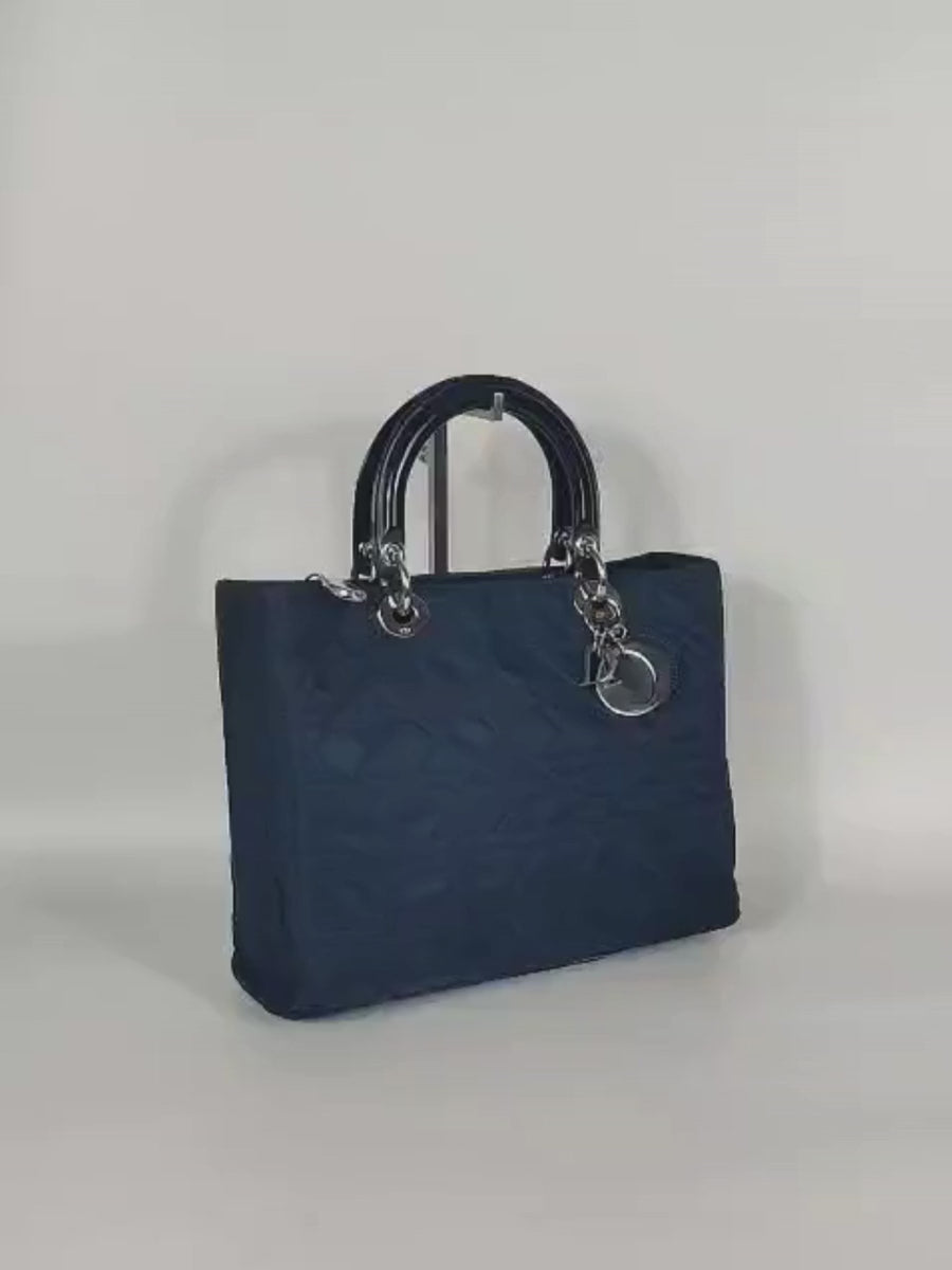 video dior lady cannage large